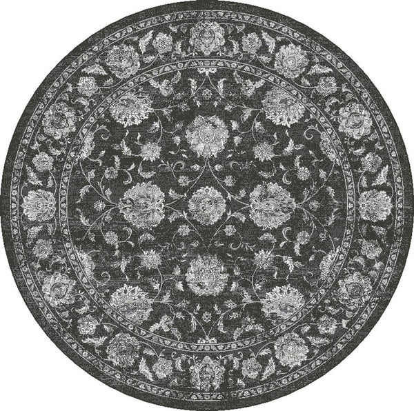 dynamic rugs ancient garden 57126 3636 charcoal rug