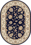 dynamic rugs ancient garden 57365 3464 blue rug