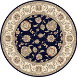 dynamic rugs ancient garden 57365 3464 blue rug