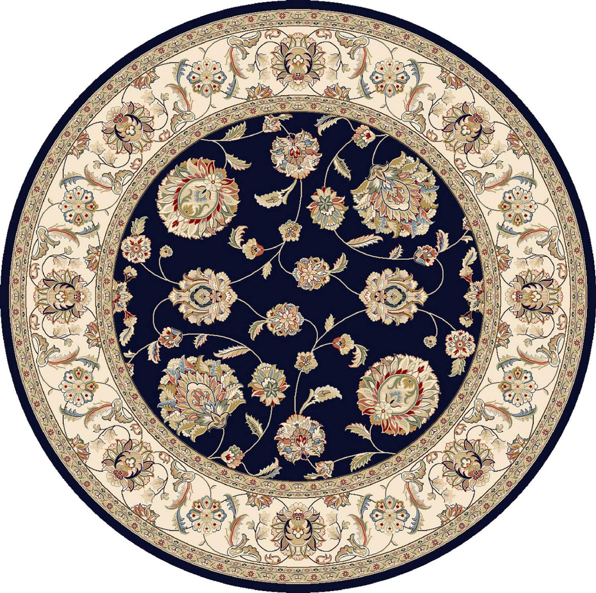 dynamic rugs ancient garden 57365 3464 blue rug