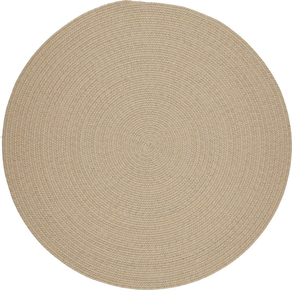 rhody solid wool s100 sand rug
