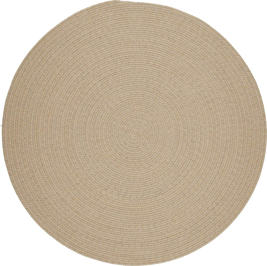 rhody solid wool s100 sand rug