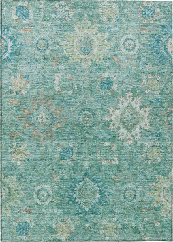 addison chantille acn1927 teal rug