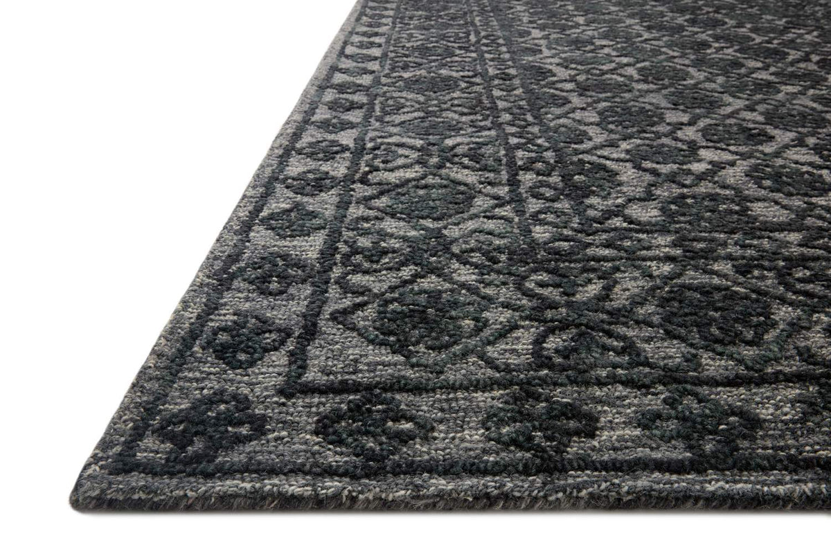 loloi rugs cecelia cec 01 smoke dark grey rug