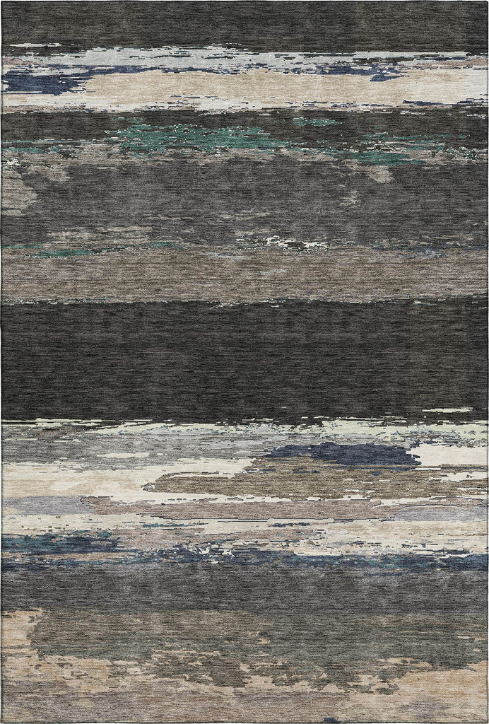 dalyn trevi tv8 black rug
