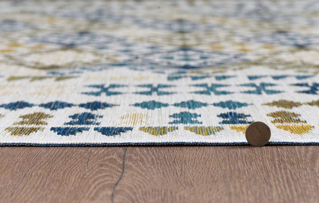 kas oriental dahlia 1402 blue rug