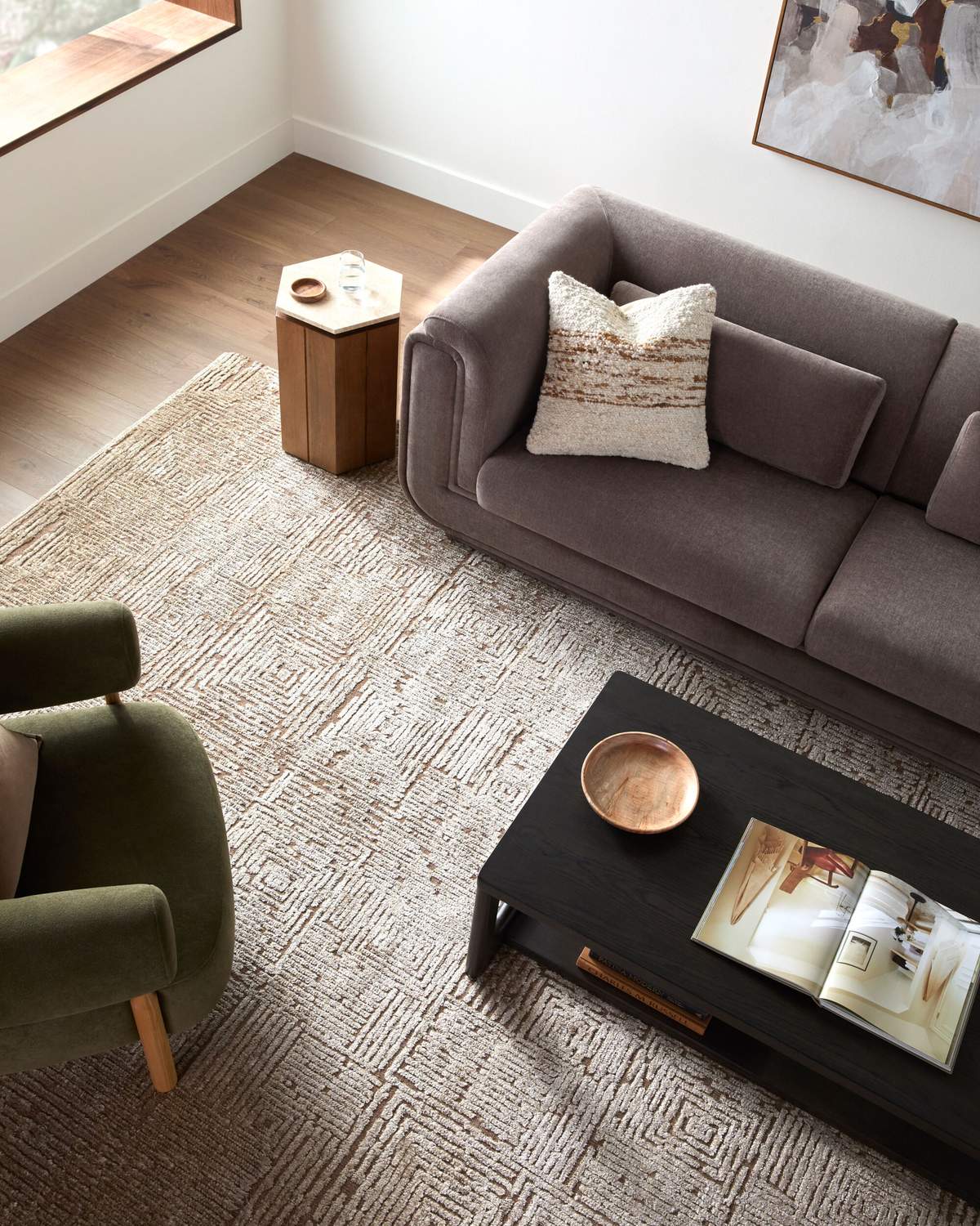 surya lora lor 2307 beige rug