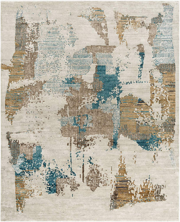 surya opulence opl 2301 slate gray rug