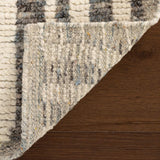 dash albert zarina da2546 dark grey hand knotted wool rug