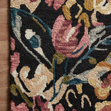 loloi rugs belladonna blm 01 black berry rug