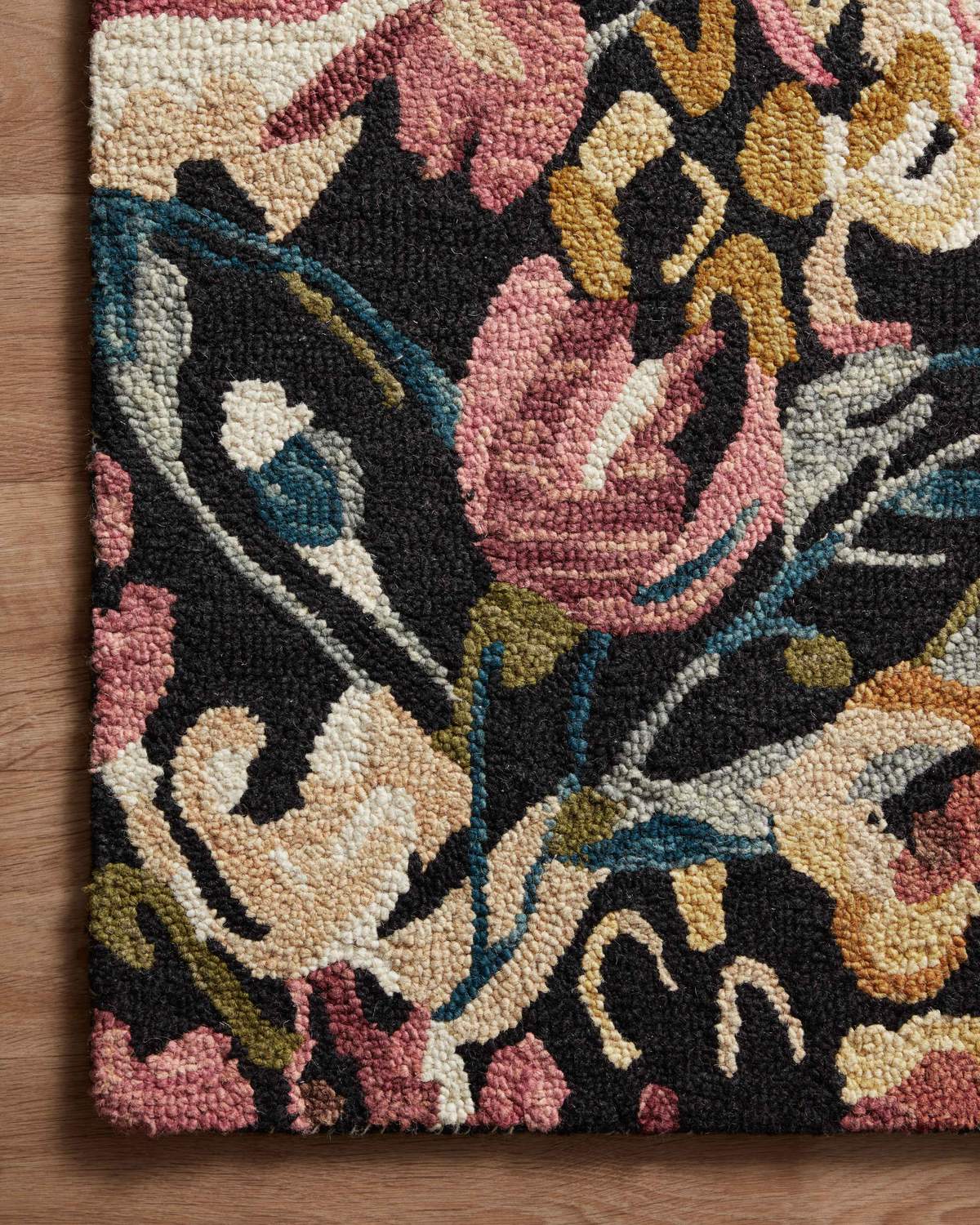 loloi rugs belladonna blm 01 black berry rug