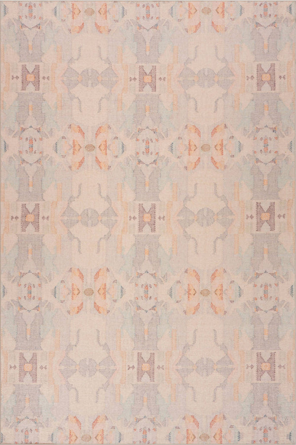 annie selke mw bize da2519 multicolor machine washable polyester rug