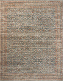 loloi rugs heritage her 12 blue rust rug