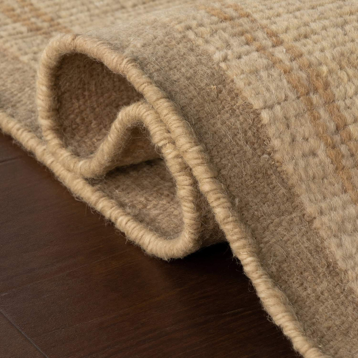 dash albert tamalia da2543 beige hand knotted wool rug