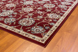 dynamic rugs melody 985020 339 red rug