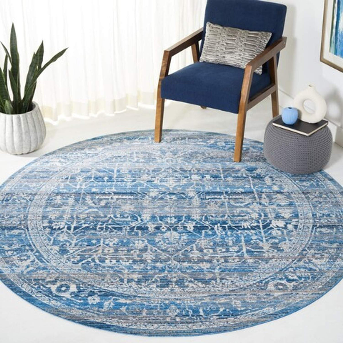 safavieh clearance vintage persian vtp427n navy rug