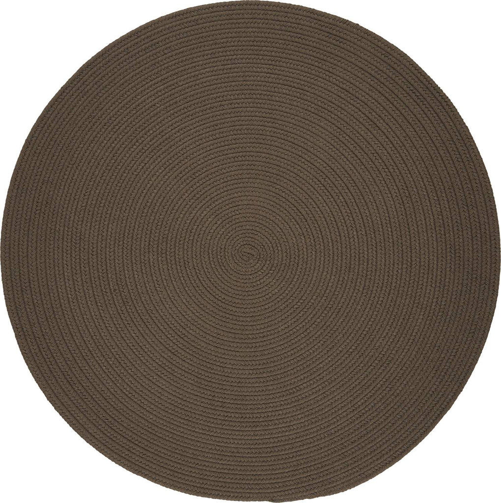 rhody solid poly s026 dark taupe rug