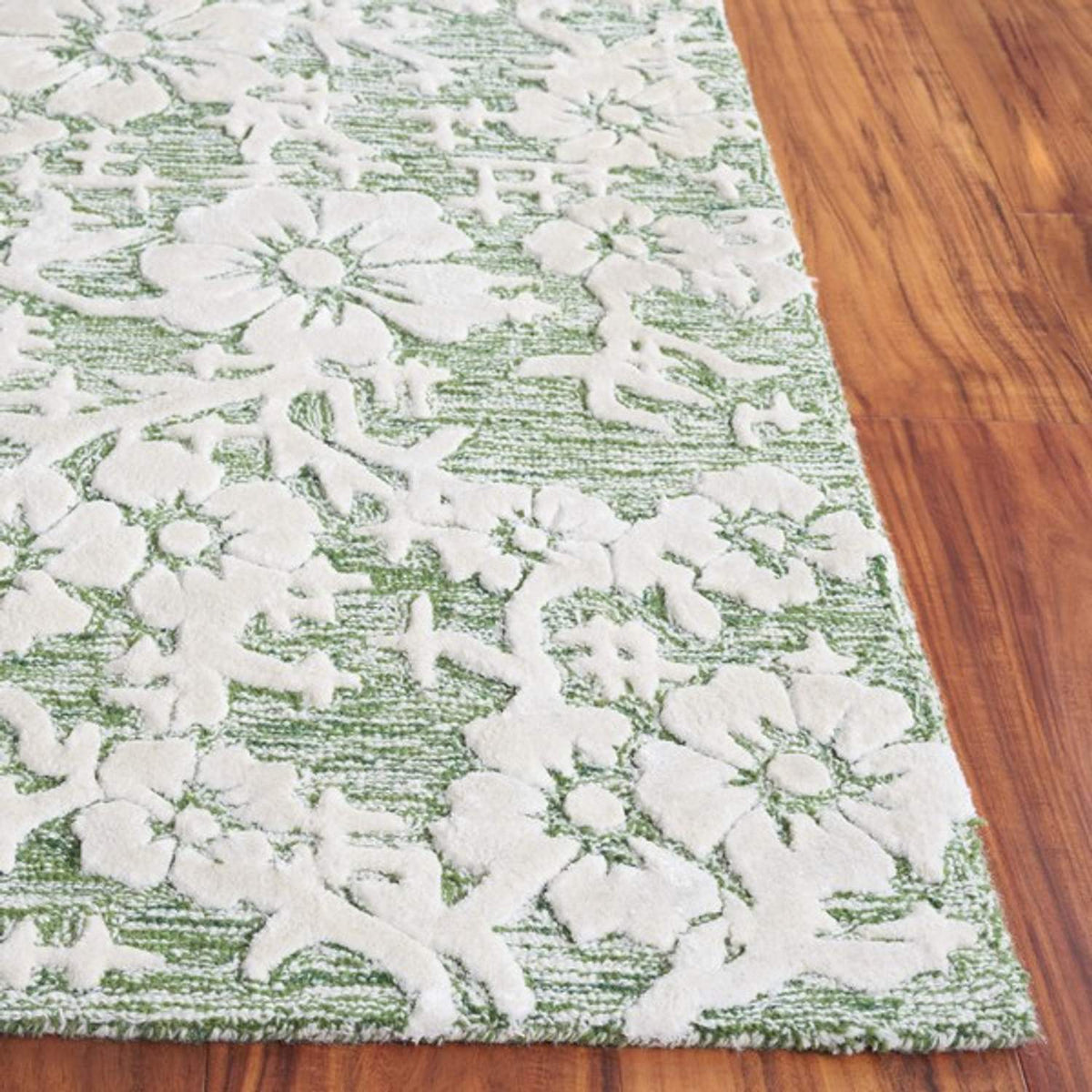 safavieh clearance glamour glm540y green rug