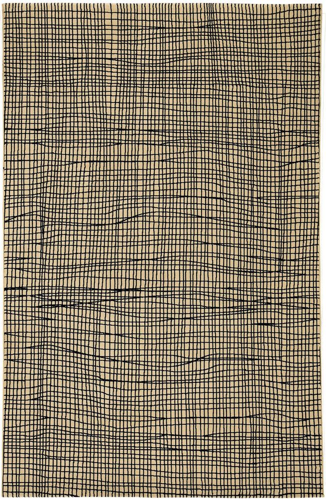 capel etching 2573 black rug