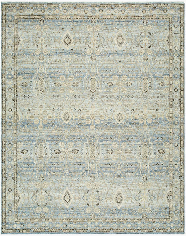 surya khorasan kho 2304 sky blue rug