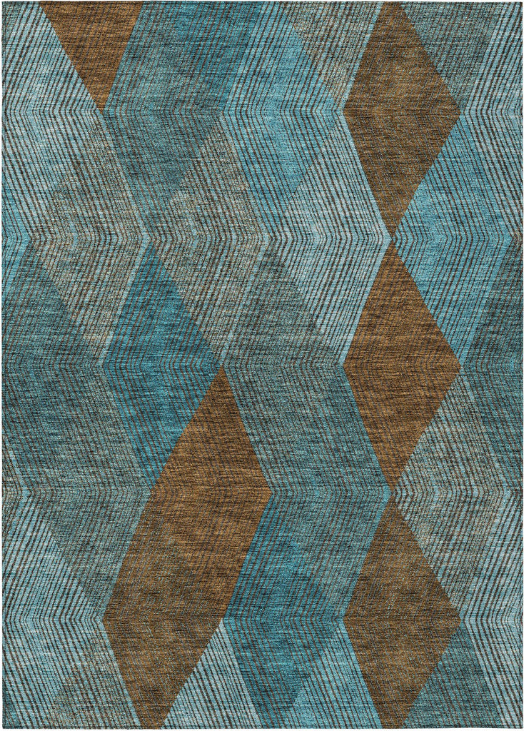 addison chantille acn962 teal rug