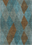 addison chantille acn962 teal rug