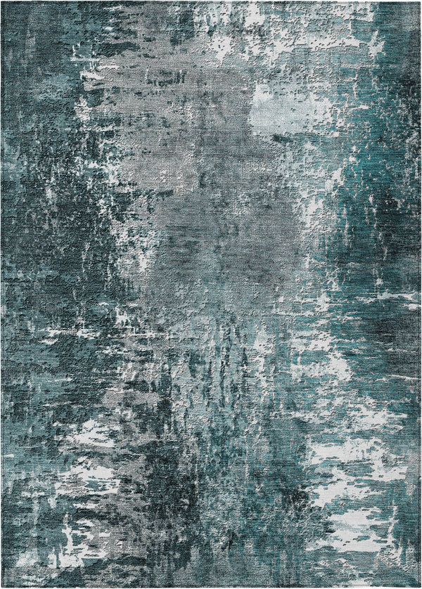 addison chantille acn718 teal rug