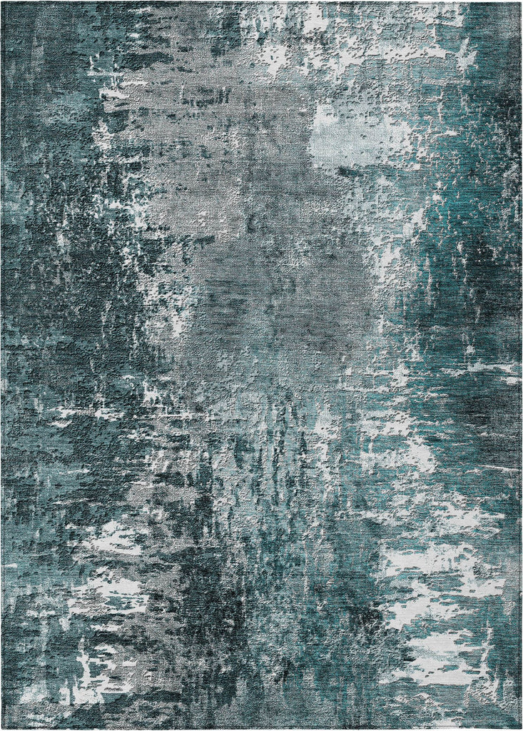addison chantille acn718 teal rug