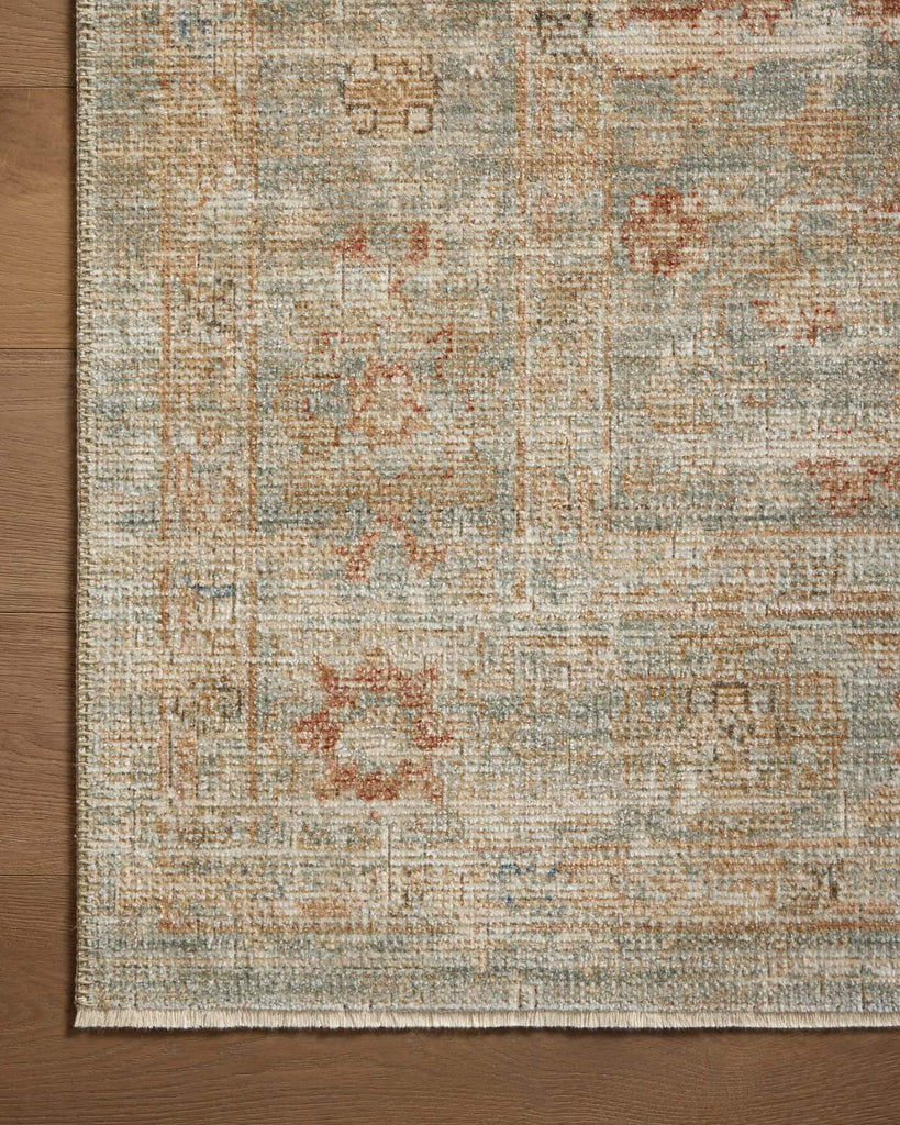 loloi rugs heritage her 06 aqua terracotta rug