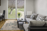 dynamic rugs brilliant 72413 900 blue rug