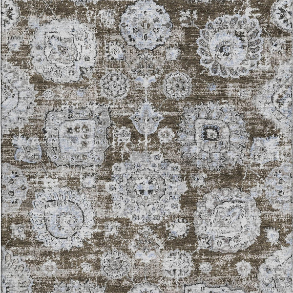 addison mayfield amf634 chocolate rug