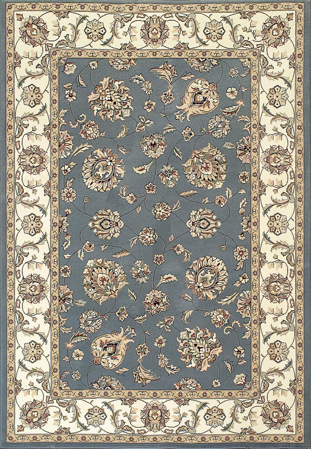 dynamic rugs ancient garden 57365 5464 light blue rug