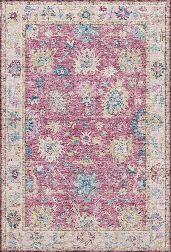 dalyn hatay hy7 pink rug