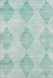 dalyn trevi tv4 teal rug
