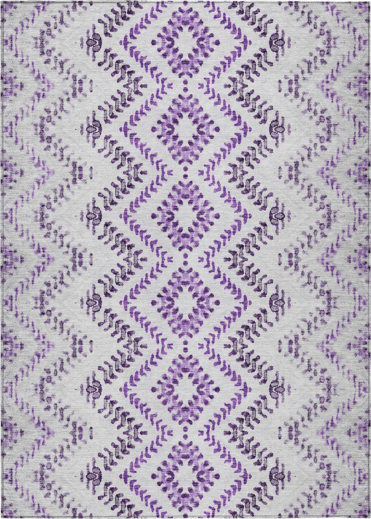 addison chantille acn684 purple rug