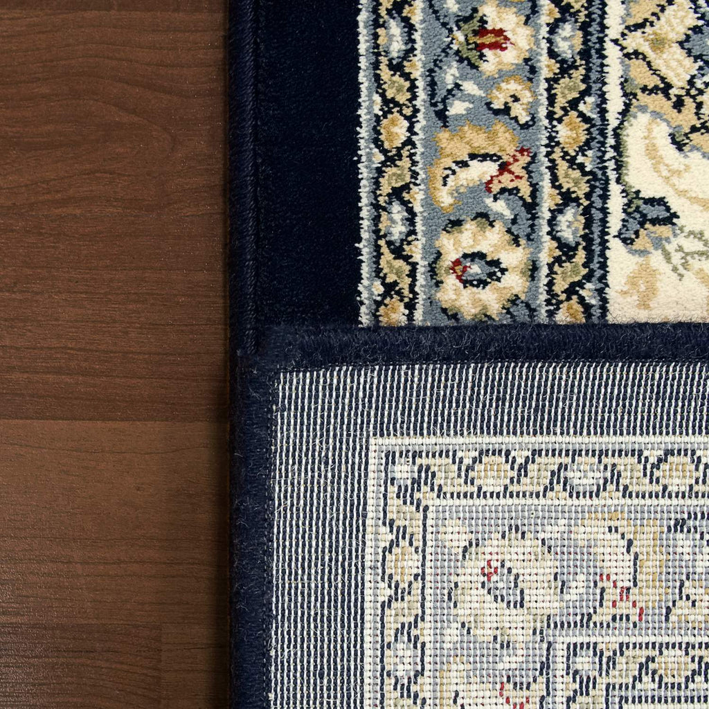 dynamic rugs ancient garden 57120 3464 navy rug