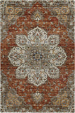 dalyn silk road sr6 paprika rug