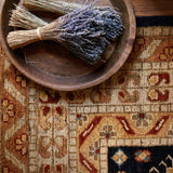 loloi rugs heirloom hq 01 navy multi rug