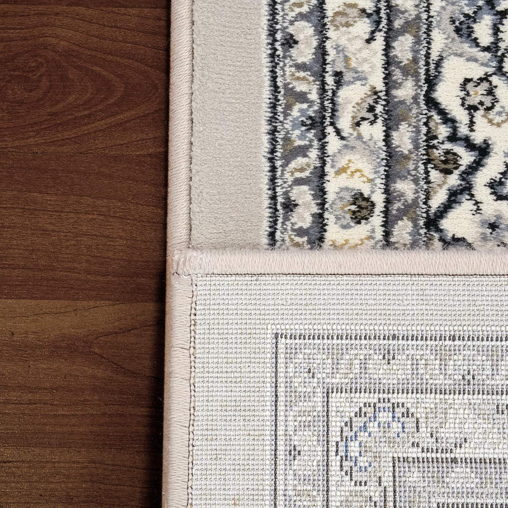 dynamic rugs ancient garden 57119 9666 soft gray rug