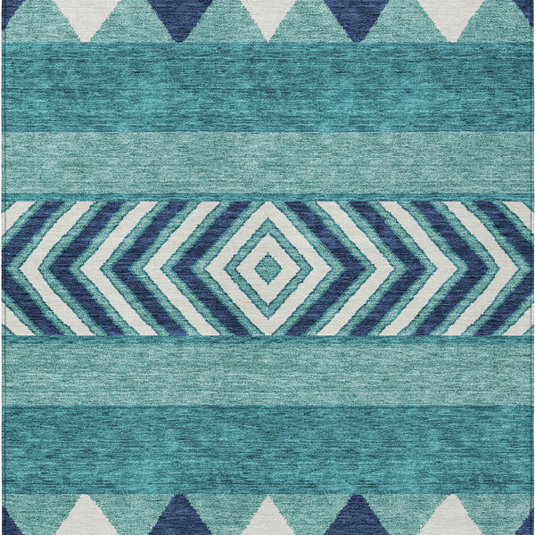 addison chantille acn965 teal rug