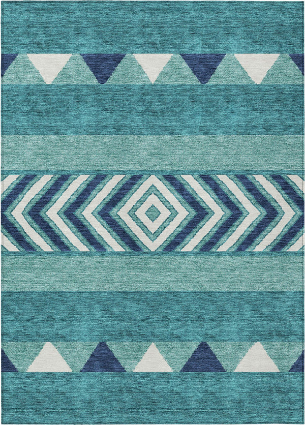 addison chantille acn965 teal rug