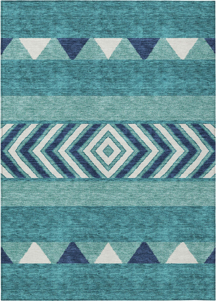 addison chantille acn965 teal rug