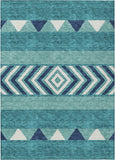 addison chantille acn965 teal rug