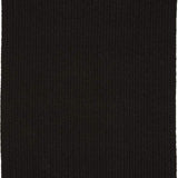 rhody solid poly s016 black rug