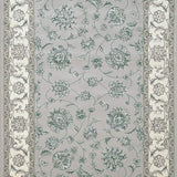 dynamic rugs ancient garden 57365 9666 soft gray rug