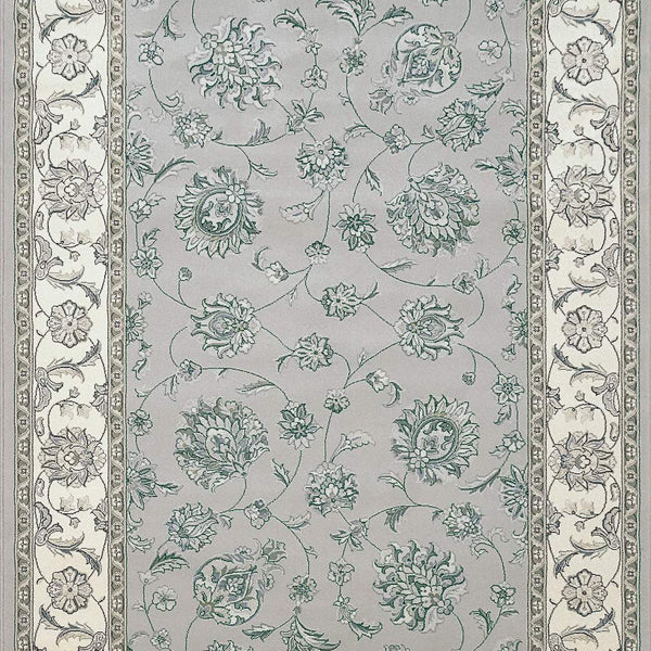 dynamic rugs ancient garden 57365 9666 soft gray rug
