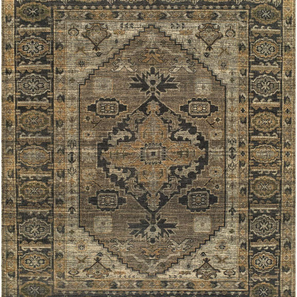surya reign reg 2326 dark brown rug