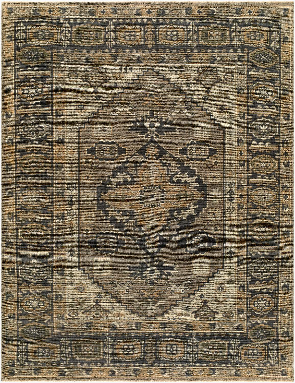 surya reign reg 2326 dark brown rug
