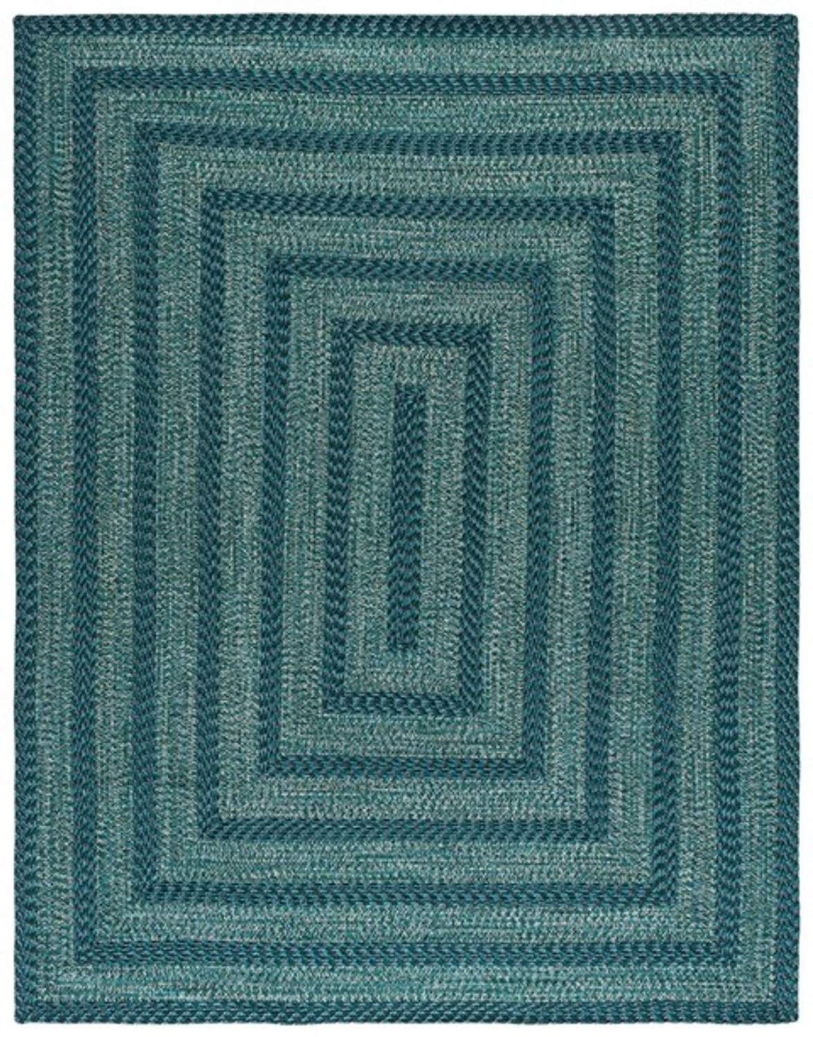 safavieh clearance braided bra265n blue rug