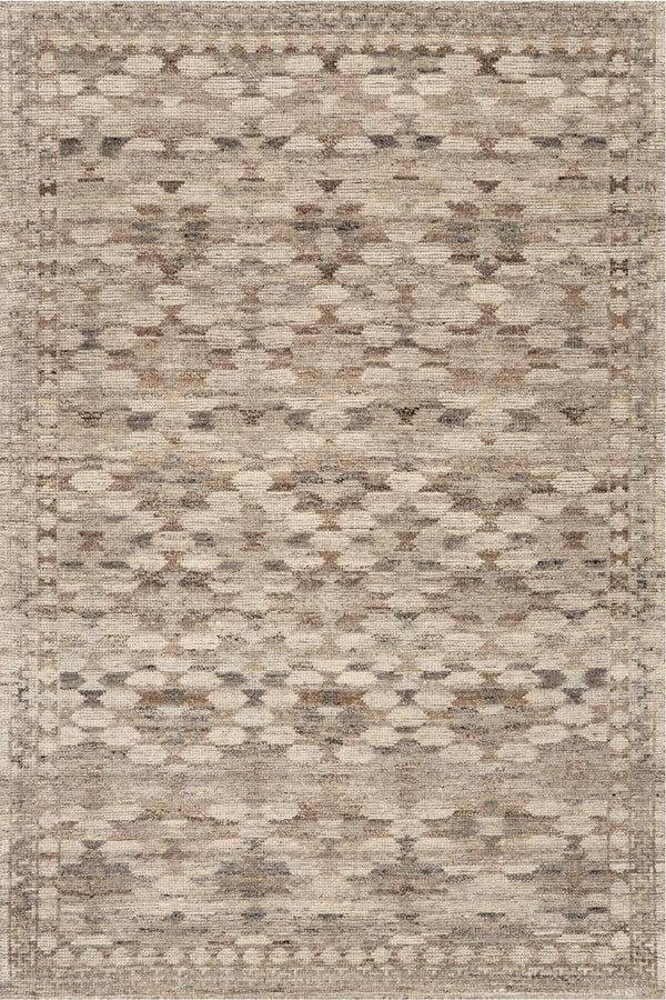 dash albert zaha da2542 grey hand knotted wool rug